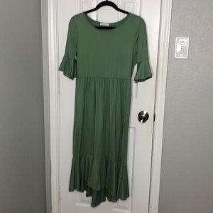 Mid length dress